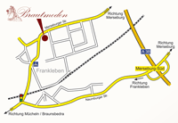 Anfahrt Brautmoden Mann