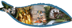 Fotocollage f&uuml;r die Forellenanlage