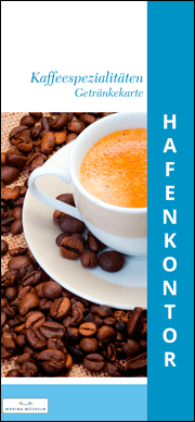 Kaffeekarte Hafenkontor Marina Mcheln