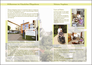 Pr&auml;sentationsmappe DRK H&auml;uslicher Pflegedienst Querfurt