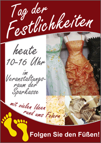 Plakat Tag der Festlichkeiten