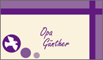Tischkarte Konfirmation