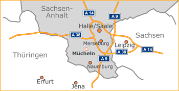 Anfahrt überregional