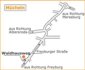 Anfahrt Mücheln